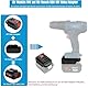für Makita auf für Bosch GBA 18V Akku Adapter (für Makita Akku zu für Bosch Tool)