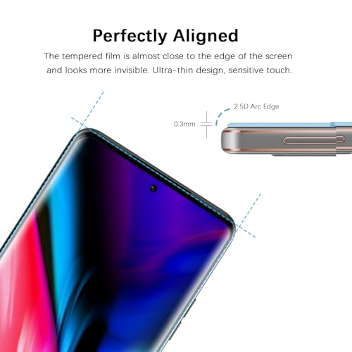 TailTech Screen Protector for Motorola Edge 50 Pro Screen Protector Moto Edge 50 Pro Tempered Glass - Image 3