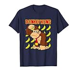 Donkey Kong Ape Thoughts Banana Background T-Shirt