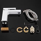 Material: Messing, Ventileinsatz Material: Keramik, Oberflächenbehandlung: weiße Lackierung