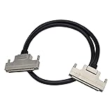 cozyminmin SCSI 100 Pin Male to Male Signal Terminal Breakout Data Cable DB Type Capture Card SCSI100 Connector Cable(0.5M)