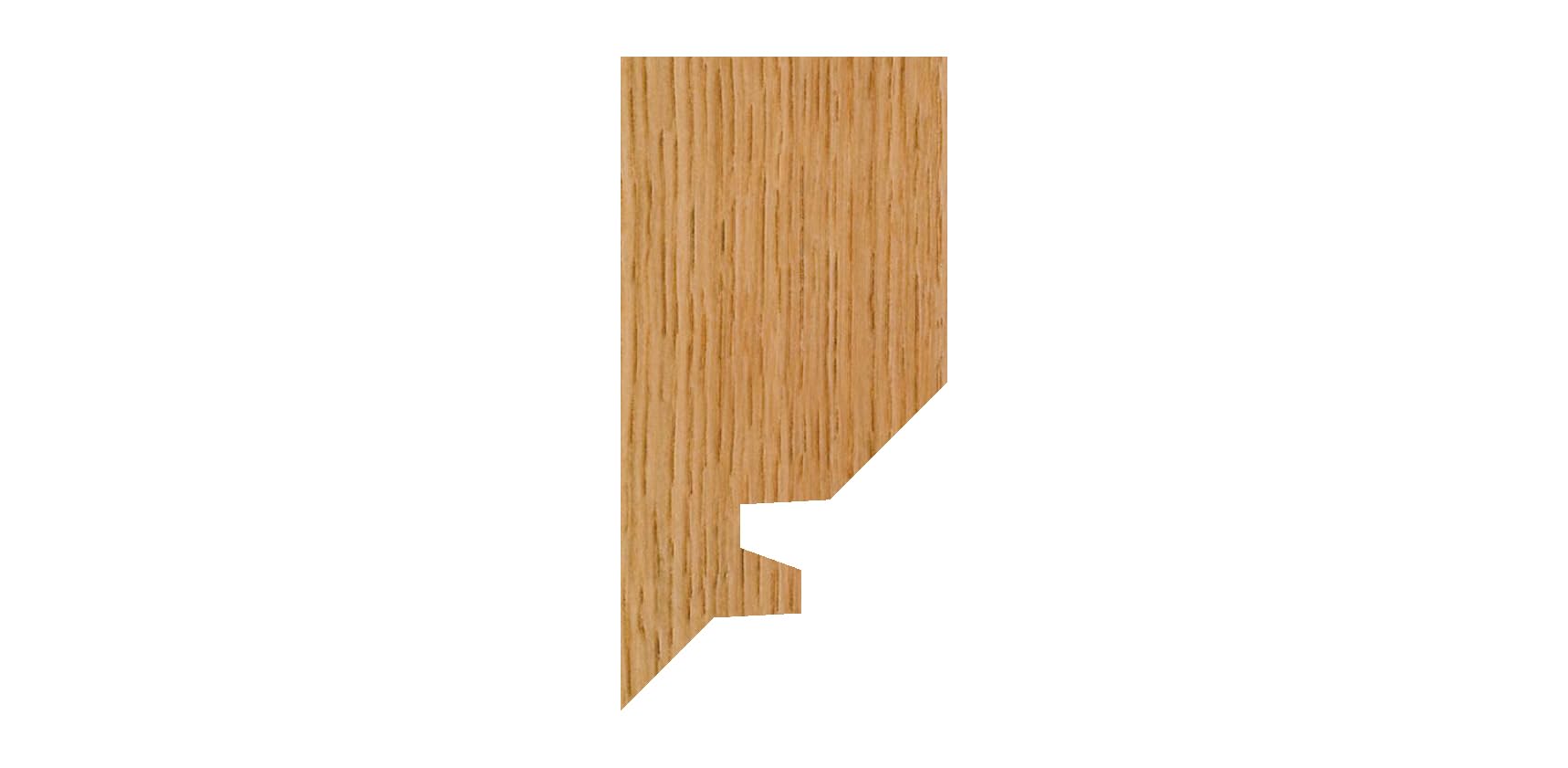 Whiteside Router Bits 3360 45-stopniowy ogranicznik blokujący o dużej średnicy 3-1/8 cala i 1/2 cala do 1-1/4 cala długości cięcia