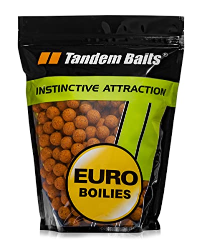 Tandem Baits Euro Boilies Krill Fishing Bait Boilie For Big Fish Angling Carp Accessories For Professionals & Hobby Anglers 18 mm 1 kg