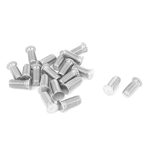 Aexit M5x12mm Flush Head Stainless Steel Self Clinching Threaded Studs Fastener 20pcs (58b1b2eeaf7d208f32da5043552f69a2)