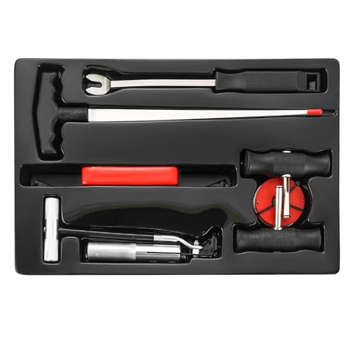NYXOVA 7-Piece Windshield Removal Tool Kit, Wind Glass Remover Hand Tool, Classic Vintage Car Windscreen Remover Set