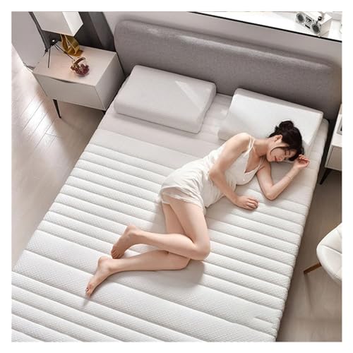 Lit pliant portable matelas latex naturel double pliable maison - 2