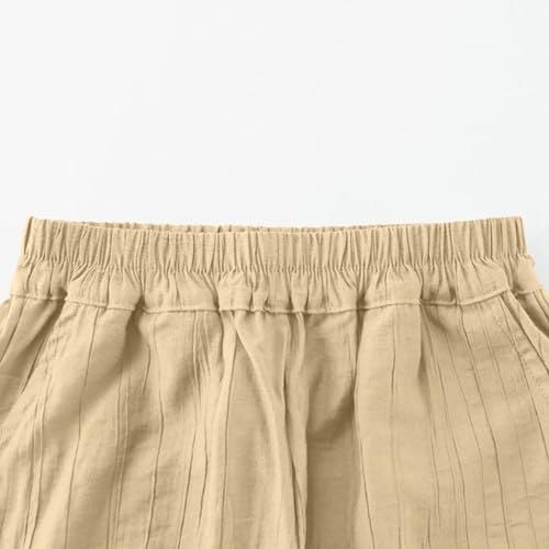 Kids Cotton Sweatpants - Unisex Boys Girls Elastic Waist Jogger Pants Tapered with Pockets Casual Fall Outfits 20253