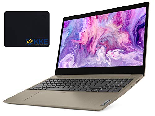 2020 Newest Lenovo Ideapad 3 (S145 Updated Version) Laptop, 15.6" HD Touchscreen, 10th Gen Intel Core i3-1005G1 Processor, 20GB Memory, 1TB SSD, HDMI, Wi-Fi, Webcam, Windows 10, KKE Mousepad, Almond