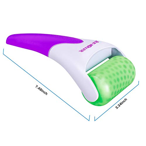 Ice Roller for Face & Eye,Puffiness,Migraine,Pain Relief and Minor Injury,Skin Care Products (Purple) - Thumbnail 4