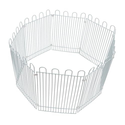 Beaupretty 8�� ���^�y�b�g�p�ݗ��ăt�F���X �����p�n���X�^�[�P�[�W ���R�Ƀ��C�A�E�g�\�ȉ^���X�y�[�X ���b�V�����C���[���Ńy�b�g�̗l�q