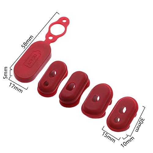 4 Bandes Réfléchissantes Pour Roues Xiaomi M365 Pro/Pro2/1S - Accessoire Sécurité, Kit Avec Vis