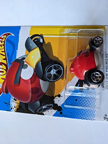 Angry Birds Red Bird Hot Wheels 1:64 Escala miniatura 3