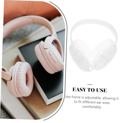 4pcs Foldable Earmuff Skeleton Rack Lightweight Ear Warmer Covers for Comfortable Earmuff Making Kit for Women and Travel3