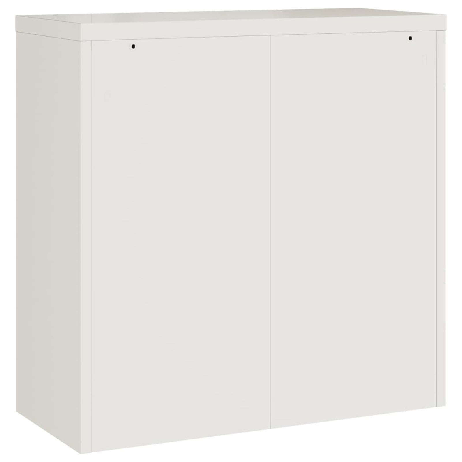 ShGaxin Armadietto portaoggetti in acciaio bianco 90 x 40 x 90 cm, armadio ufficio, armadio per raccoglitore, cassettiera ufficio, cassettiera, armadietto per cassettiera, raccoglitore ufficio