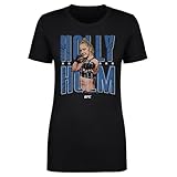 500 LEVEL Holly Holm UFC Shirt for Women - Holly Holm Pose WHT (Black, Large)