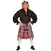WIDMANN Scotman Dress Up Set Scottish Man Burns Night Fancy Dress Accesory