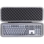 co2CREA Storage Carry Travel Hard Case for Logitech MX Mechanical Wireless Illuminated Performance Keyboard, Case Only