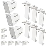 【Weite Kompatibilität】Universelle Gestaltung SWTYExt rollo halterung ersatzteile ist mit allen Arten von Rolladen kompatibel, egal ob schnapprollo, fensterklemme, rollo für fenster oder doppelrollo ohne bohren, sie passen perfekt.