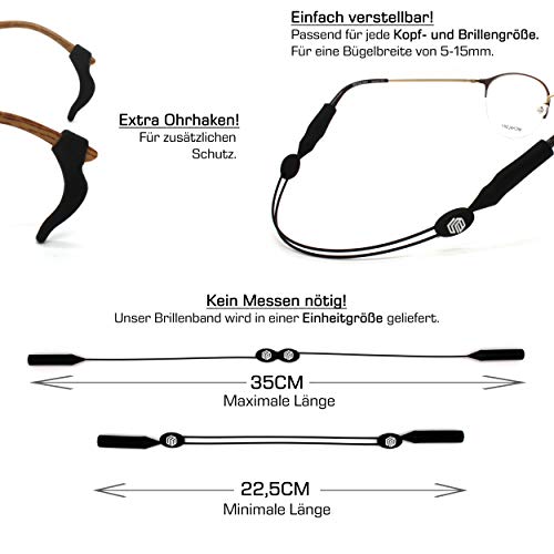 Brillenband Seelwerk verstellbar im 2er Set für Damen