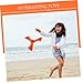 Mipcase Outdoor Boomerang Toys Lightweight Flying Boomerang Boys and Girls Game Hover Air Fun Flying Toy for Family
