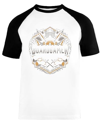 T-shirt baseball Boardgamer cadeau original homme femme passionné jeu de société