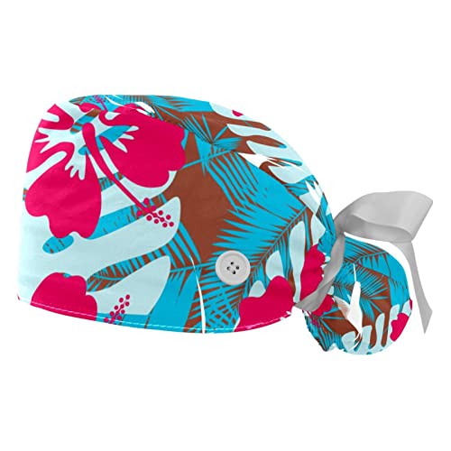 Chapeaux de travail JDEZ de qualité supérieure à motif floral