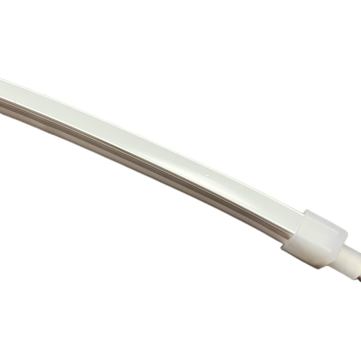 LEDLUX Striscia Led Neon Flex, 24V 10 Metri IP65 10W/M, Tagliabile Dove Vuole (Bianco Caldo 3000K)
