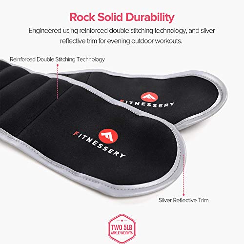 Ankle Weights - Ankle Weight Sets for Women and Men - Wrist Weights for Home Workout - Leg Weights Gym Equipment - Arm… - Image 6