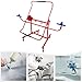 Auto Body Paint Stand, Rotating Painting Car Repair Rack with 4 Wheels(2 with Brakes), Adjustable Arm Width 53-78in, Auto Body Shop Bumper Repair Stand for Repairing, Prepping, Painting Bumper Covers