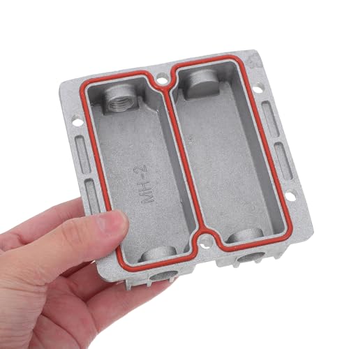 Culata de compresor de aire de aluminio repuesto compatible con cubierta de refrigeración 5