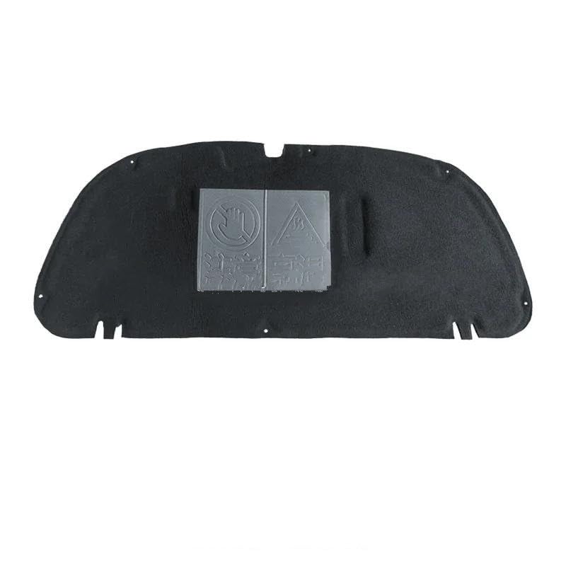 Moteur coton tapis d'isolation de coffre pour voyager en silence en Toyota Corolla