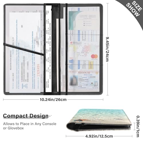Portadocumentos para Auto Piel Slim miniatura 3