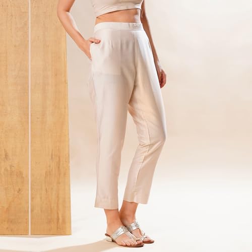 Image of Globus Women Trousers (3641943001 Off-White 26)