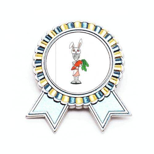 Broche en forme de chapeau de lapins égyptiens pour sublimer un manteau en soirée