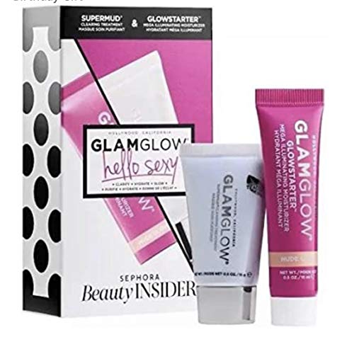 Glamglow Hello Sexy! .5 oz Supermud & Glowstarter. Sephora Beauty Insider Birthday Gift