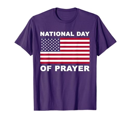 National Day Of Prayer USA Flag Christian Women Kids Men