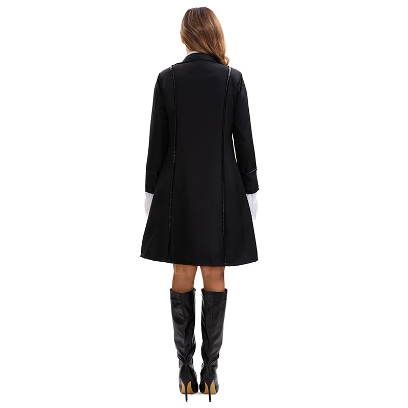 Manteau Steampunk d'inspiration victorienne et finitions baroques d'exception