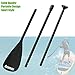 Seamax SUP Paddle for All Stand Up Paddle Board Floatable and Portable, Adjustable Length 68” to 82” for Kid and Adult