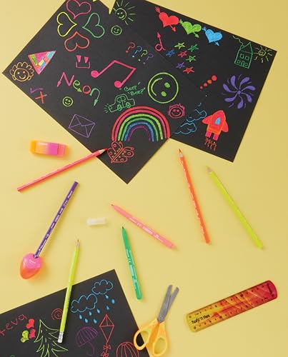 Maped - Schul-Set NEON 5-tlg. - Schulutensilien-Set NEON-Farben