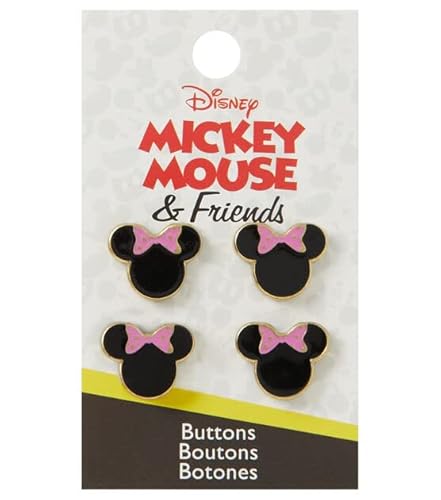 Blumenthal Lansing Disney Minnie Mouse Icon Buttons Set of 4 Metal