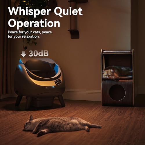 CATLINK Open-X Self-Cleaning Litter Box with Always-Open Entrance & Health Tracking — view 9