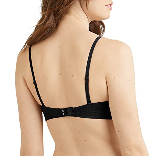 Maidenform Women's M Rib Seamless Bralette, Soft Wireless Pullover Bra, Convertible Straps3