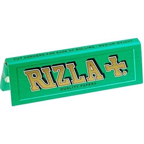 Rizla Green Cigarette Rolling Papers- 10 packets Cover