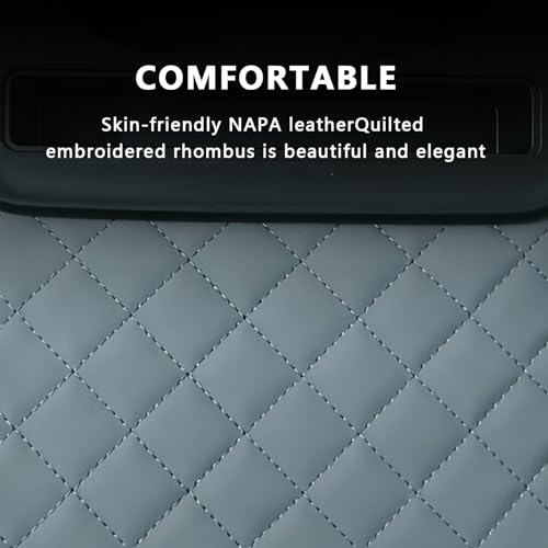 image for FRIDADAKU Car Armrest Cushion, Car Center Console Cover, Leather Armre