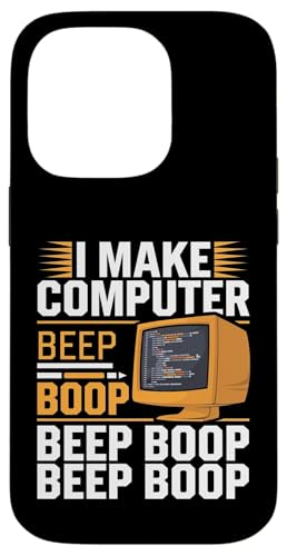 I Make Computer Beep Boop���������\�t�g�E�F�A�G���W�j�A �X�}�z�P�[�X iPhone 14 Pro �p