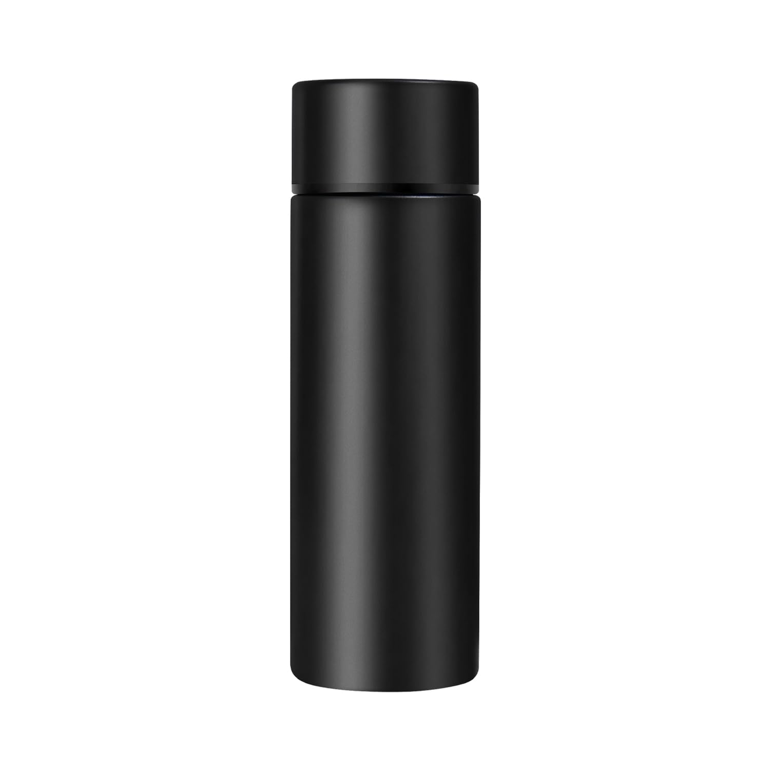 150 ml Mini Water Blttle, Small Vacuum Insulated Flask with Life and Work, Portable, Leak Proof, BPA-Free Keep Hot & Cold Drink for 6H - Black — image 1