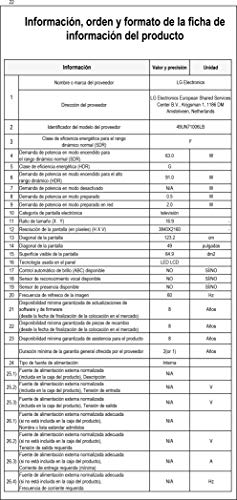 LG 49UN71006LB 123 cm (49 Zoll) UHD Fernseher (4K, Triple Tuner (DVB-T2/T,-C,-S2/S), Active HDR, 50 Hz, Smart TV) [Modelljahr 2020]