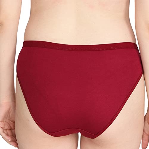 Image of Women Cotton Panty - Made of Pure Cotton Seamless for All Type of Garments Saree Dress Sports Wear for Daily Use Everyday