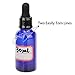 COQOFA 300 pcs PVC Heat Shrink Wrap Bands for 1oz 30ml Glass Dropper Bottles Sealer Clear Perforated