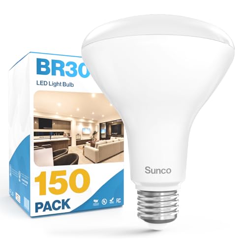 BR30 LED Flood Light Bulbs (150-pack) with E26 base